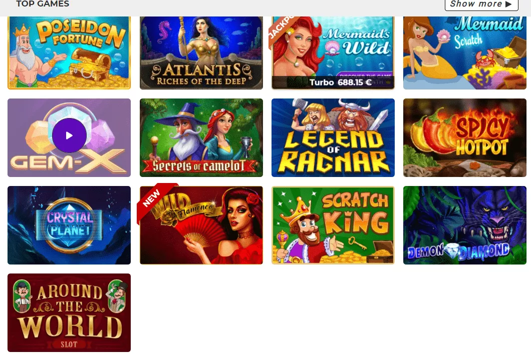 Gratorama Casino Slots