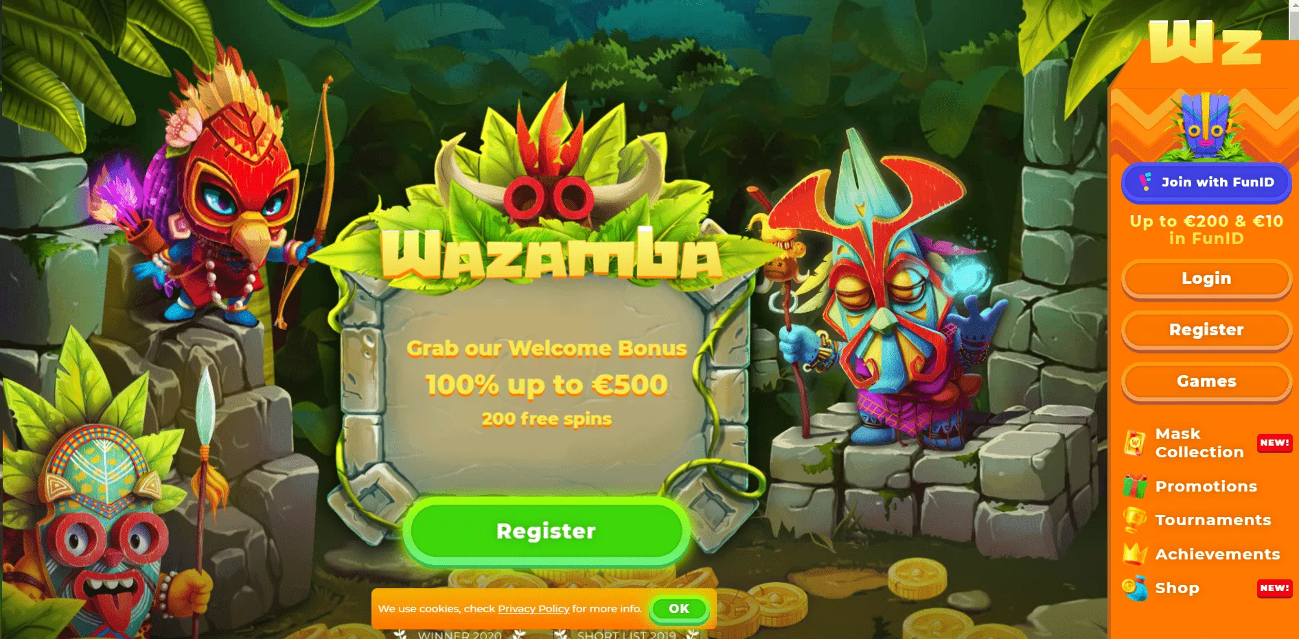 Wazamba Casino Official Site