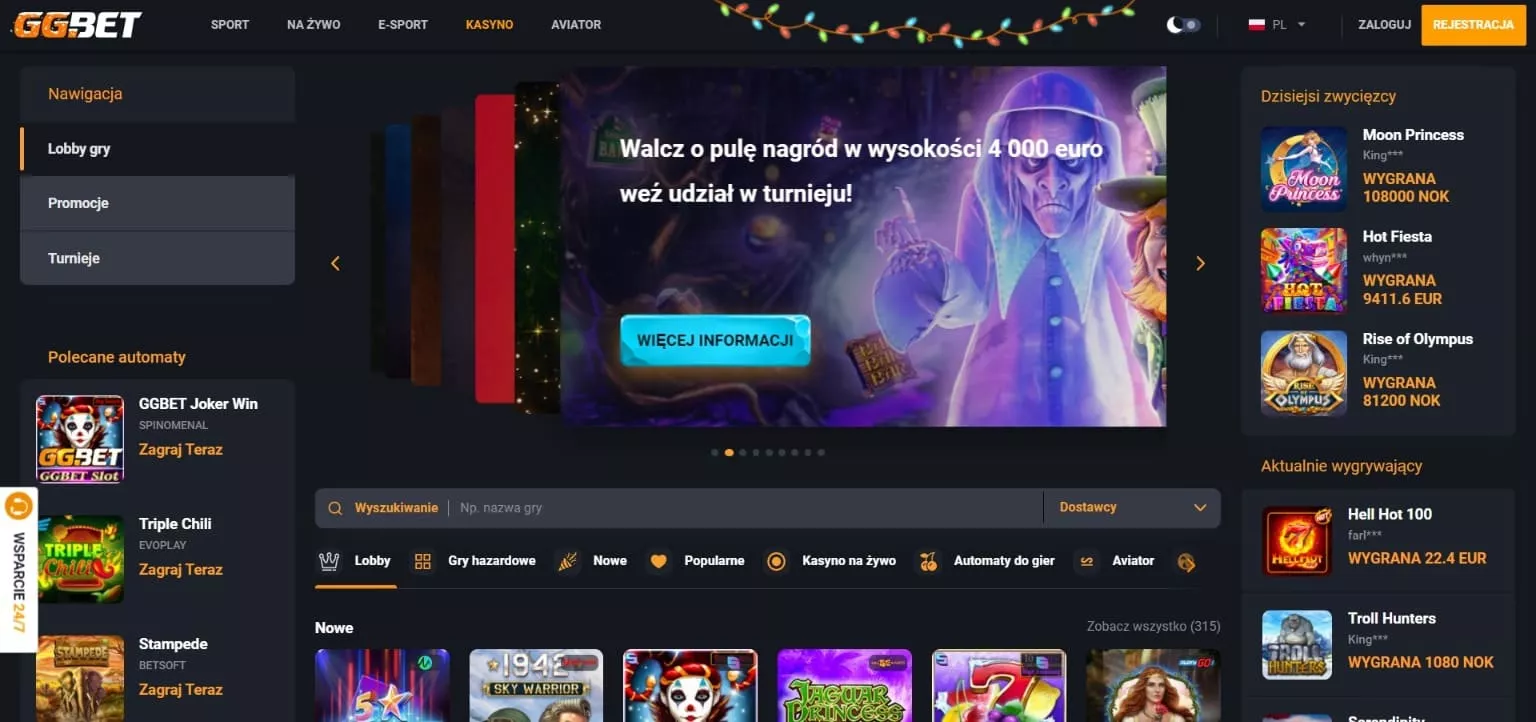 GGbet Casino Official Site