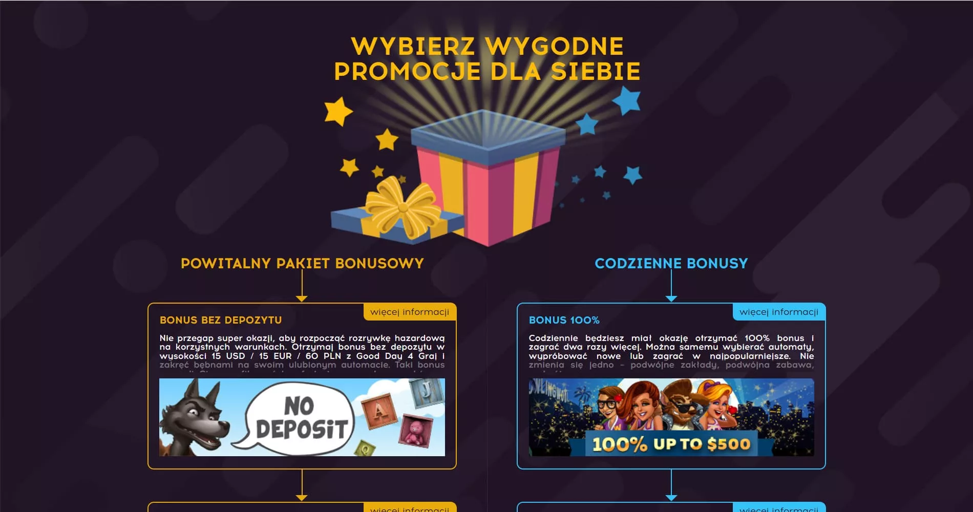 Good Day 4 Play promotions