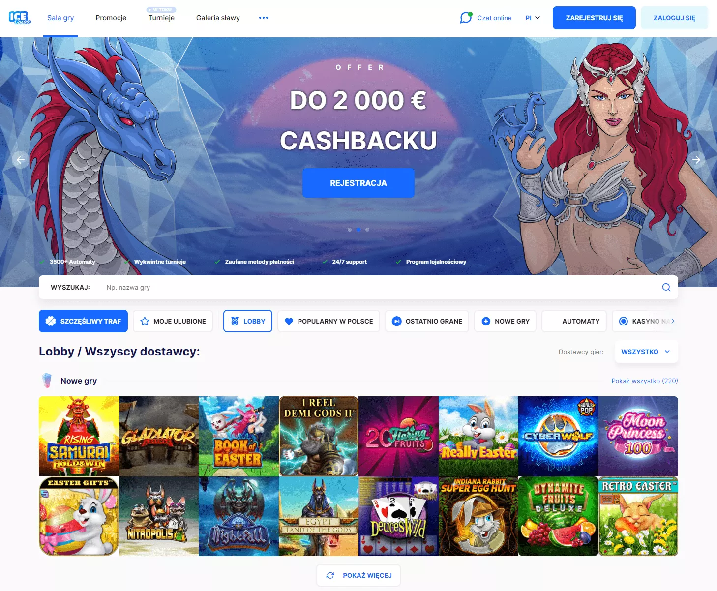 ICE Casino Official Site