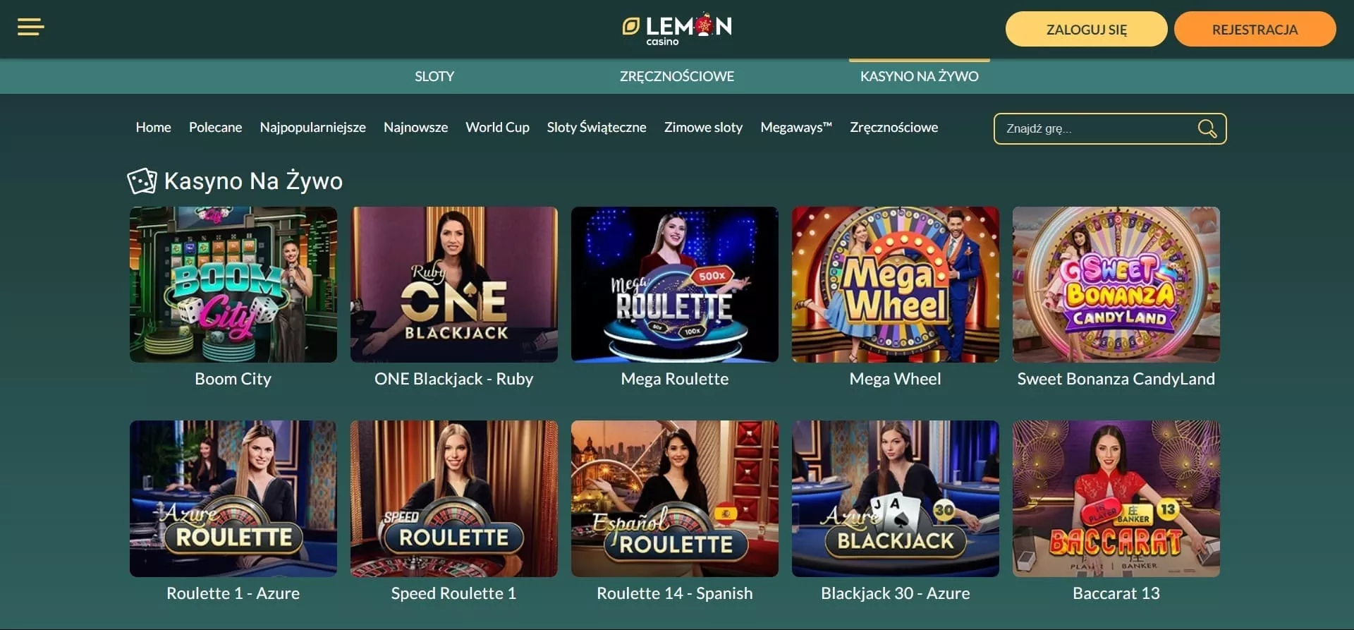 Lemon Live Casino