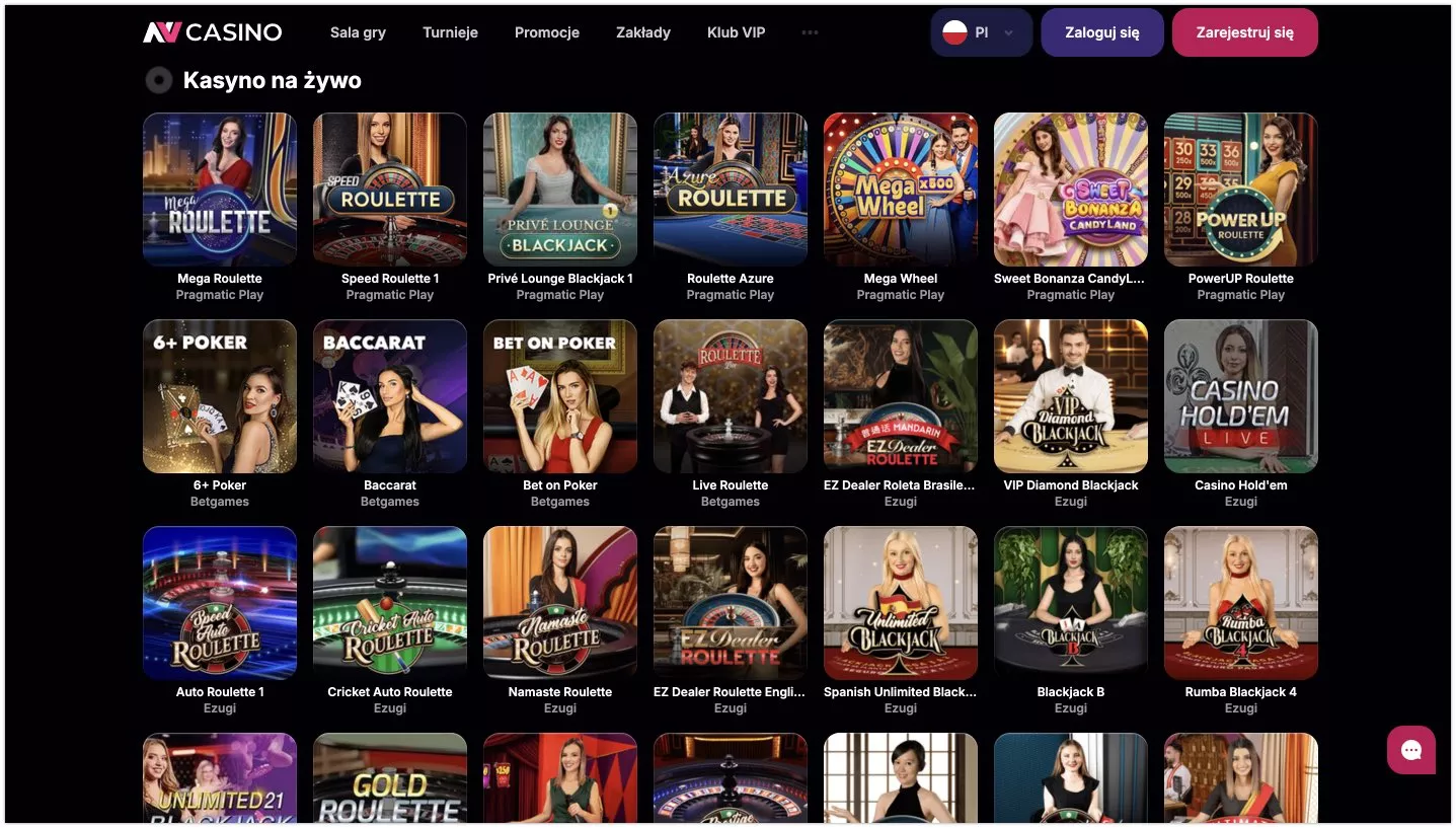 NV Casino Live Casino